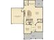 Detailed first floor plan featuring a kitchen, Gathering room, and two-car garage at 105 Pen Shell St, Summerville, SC 29485