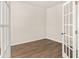 A home office featuring wood floors and French doors at 105 Pen Shell St, Summerville, SC 29485
