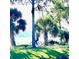 Scenic bike path with lush palm trees, mature trees and calming lake views at 130 River Landing Dr # 5108, Charleston, SC 29492