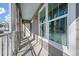 A screened porch featuring views of the neighborhood and lots of natural light at 130 River Landing Dr # 5108, Charleston, SC 29492