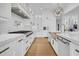 Bright kitchen featuring modern appliances, white cabinetry, and open design at 151 Brailsford St, Charleston, SC 29492