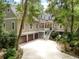 Beautiful craftsman home with a large driveway and covered porch at 2932 Old Drake Dr, Seabrook Island, SC 29455