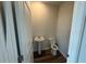 Cozy half-bathroom featuring modern fixtures and a sleek pedestal sink at 306 Blue Haw Dr, Moncks Corner, SC 29461