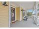 Welcoming front porch with comfortable seating and views of the neighborhood, perfect for relaxation at 3713 Maidstone Dr, Mount Pleasant, SC 29466