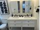 Elegant bathroom featuring double vanity, modern fixtures, and plenty of counter space at 5110 Temple St, North Charleston, SC 29405
