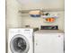 Functional laundry room with modern LG washer and GE dryer at 796 Summerwind Cir, Edisto Beach, SC 29438