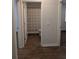 Clean bathroom featuring a shower with neutral curtain, toilet, and hardwood floors at 911 Woodside Creek Ln, Summerville, SC 29486