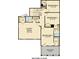 Kingston second floor plan featuring guest suite, three bedrooms, and two bathrooms at 116 Snow St, Summerville, SC 29486