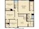 Second floor layout with bedrooms, owner's suite, walk-in closets, laundry, loft, and bathroom details at 203 Pine Crest View Dr, Summerville, SC 29486