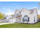 Well-maintained two-story home with lush green lawn, a two-car garage and traditional architectural details at 204 Candleberry Cir, Goose Creek, SC 29445