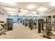 State-of-the-art gym with weight machines and ample space for exercise at 205 Potters Pass Dr, Summerville, SC 29486