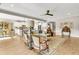 Open-concept living space connecting the kitchen, dining, and living areas at 205 Potters Pass Dr, Summerville, SC 29486