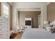 Cozy bedroom with neutral tones, stylish furnishings, and ample natural light at 23 Elliott St, Charleston, SC 29401