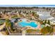 Aerial view of community pool, offering a refreshing escape and social gathering spot at 236 River Martin Ct, Summerville, SC 29483