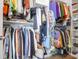 Spacious walk-in closet with clothing racks, shelving, and plenty of room for storage at 2613 Hatch Dr, Johns Island, SC 29455