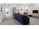 Open-concept living room features comfortable seating and natural light, creating a welcoming space at 2613 Hatch Dr, Johns Island, SC 29455