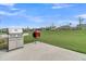 Backyard area featuring two grills, perfect for outdoor cooking at 306 Autumn Azalea Way, Summerville, SC 29486