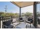 Inviting balcony with outdoor furniture, perfect for enjoying city views and fresh air at 33 Calhoun St # 218, Charleston, SC 29401