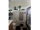 Cozy bathroom featuring neutral walls, decorative shelves and a bathtub with a floral shower curtain at 527 Travelers Blvd, Summerville, SC 29485