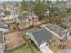 Overhead shot of a home with a spacious backyard and a neatly maintained lawn at 5436 Falling Tide, North Charleston, SC 29420