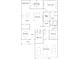 Detailed floor plan showcasing a three-bay garage, owner's suite, great room, and covered patio at 1154 Darling St, Summerville, SC 29485