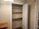Spacious closet with multiple shelves for optimal storage and organization at 1216 Eastwood Ave, Hanahan, SC 29410