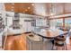 Expansive kitchen featuring white cabinets, wood countertops, and stainless steel appliances at 1444 Madison Ct, Mount Pleasant, SC 29466