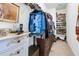 Organized walk-in closet with shelving and storage, creating an efficient space for clothing and accessories at 1710 Sparkleberry Ln, Johns Island, SC 29455
