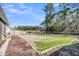 Picture of the spacious backyard featuring a privacy fence and wooded views in the back at 229 Celestial Blvd, Summerville, SC 29486