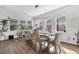Bright dining room with hardwood floors and large windows at 229 Celestial Blvd, Summerville, SC 29486