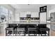 Modern kitchen featuring an island with seating and stainless steel appliances at 229 Celestial Blvd, Summerville, SC 29486