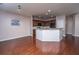 Spacious living room showcasing hardwood floors and an open view of the kitchen at 252 Swamp Creek Ln, Moncks Corner, SC 29461