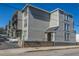 A view of the building showcasing its multi-story design and exterior architecture from ground level at 259 E Bay St # 1 C, Charleston, SC 29401