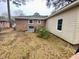 Spacious backyard with a brick and vinyl exterior at 2652 Elissa Dr, Charleston, SC 29414