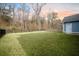 Expansive backyard with lush lawn and privacy fence, ideal for outdoor activities at 2710 Mcfadden Way, Johns Island, SC 29455