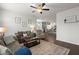 Cozy living room with modern decor and a view into the kitchen at 319 Knawl Rd, Moncks Corner, SC 29461