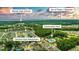 Aerial view showing proximity to Wando High School, Carolina Park Elementary, the community pool, and Isle of Palms beaches at 3563 Bayden Bridge Ln, Mount Pleasant, SC 29466