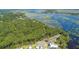 Aerial view of a scenic waterfront community surrounded by lush greenery and a beautiful bay at 3563 Bayden Bridge Ln, Mount Pleasant, SC 29466