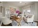 Well-lit home office with french doors and a chic decor at 3563 Bayden Bridge Ln, Mount Pleasant, SC 29466