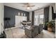 Charming office space with modern desk, comfortable seating, and lots of natural light at 3563 Bayden Bridge Ln, Mount Pleasant, SC 29466