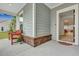 Warm and inviting home entryway featuring a glimpse of the interior layout at 4263 Hugh Bennett Dr, Johns Island, SC 29455