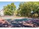 Great shot of the community tennis/basketball court featuring a durable surface surrounded by lush landscaping at 700 Daniel Ellis Dr # 8108, Charleston, SC 29412