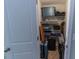 View inside the closet showing adjustable storage shelves at 7217 Mossy Creek Ln, Hanahan, SC 29410