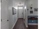 Entry hallway with wooden floors and traditional decorations at 7217 Mossy Creek Ln, Hanahan, SC 29410