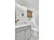 Bathroom featuring a shower and tub combination, and a modern vanity and lighting fixture at 129 Sabal Ct, Summerville, SC 29483