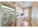 Convenient laundry room with washer, dryer, storage and a beverage fridge at 1756 Indigo Island Dr, Hanahan, SC 29410