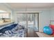 Cozy living room with a sliding glass door leading to an outdoor space at 1860 Montclair Dr # 1860-A, Mount Pleasant, SC 29464