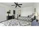 Bedroom featuring two beds, a ceiling fan, and natural lighting at 213 Crossandra Ave, Summerville, SC 29483