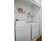 Bright laundry room with modern washer and dryer at 213 Crossandra Ave, Summerville, SC 29483
