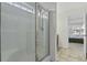 Bathroom featuring tiled floors and a glass enclosed shower with a showerhead at 213 Crossandra Ave, Summerville, SC 29483